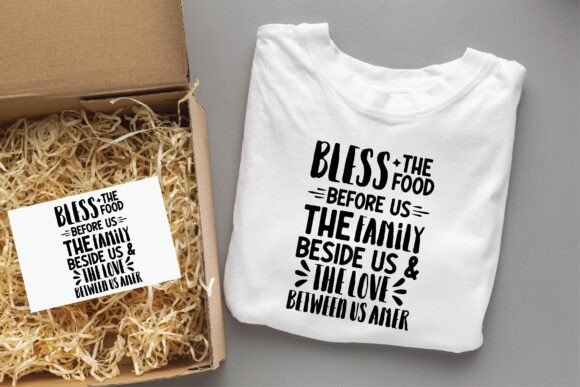 BLESS the FOOD, Christian Svg Png Design
