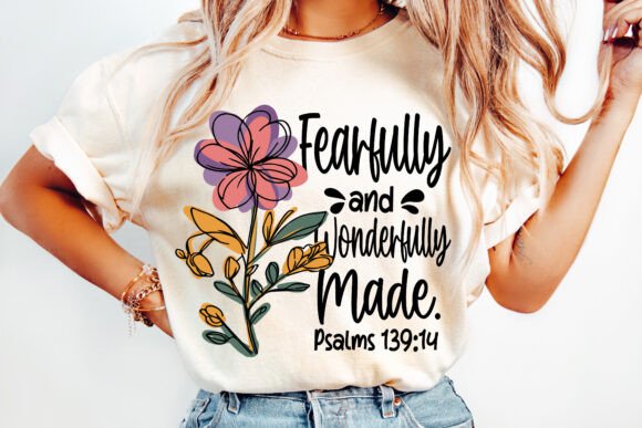 Boho Christian Png, Floral Christian Png for T-Shirt Designs