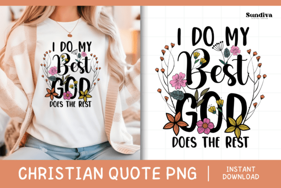 Christian Faith Quote Sublimation PNG 1