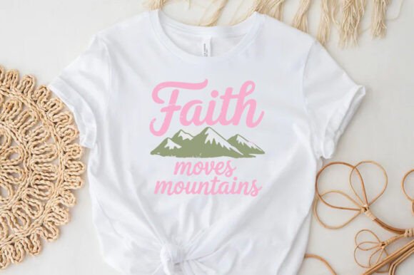 Christian Quote Minimalist SVG PNG for T-Shirt Designs