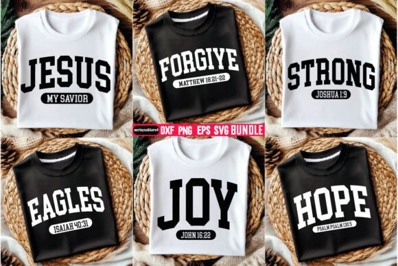 Christian Sport SVG Bundle: T-Shirt Designs