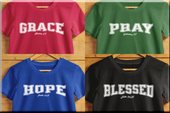 Christian Sports Bundle SVG PNG 3 Colors