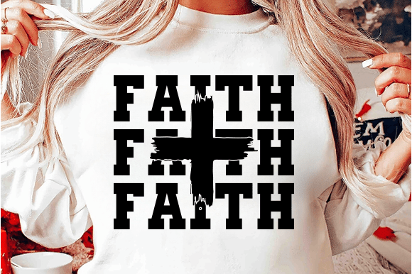 Faith Svg Png, Jesus Svg Png, Christian T-Shirt Designs