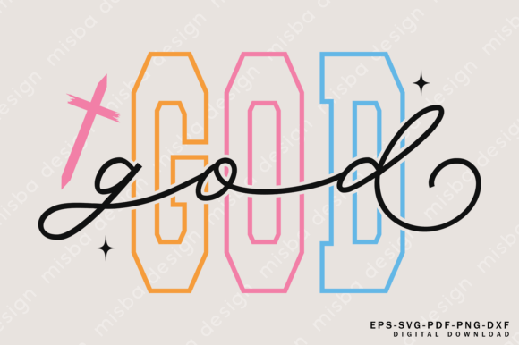 God Svg, Christian Religious Faith Svg