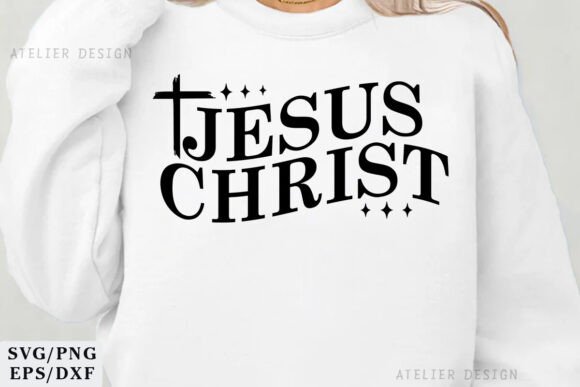 Jesus Christ SVG PNG Christian T-Shirt Designs