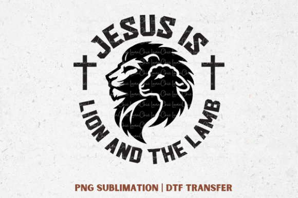 Jesus is Lion and the Lamb Christian T-Shirt Designs
