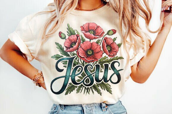 Jesus Png Sublimation T-Shirt Designs