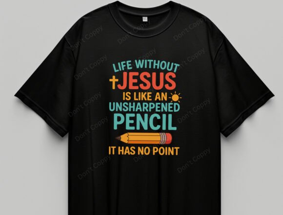 Life Without Jesus Pencil PNG