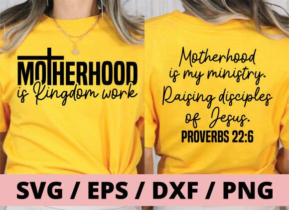 Mom Svg, Bible Quote Svg, Christian Svg T-Shirt Designs