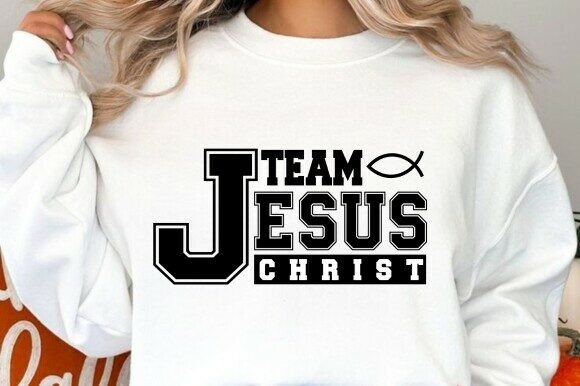 Team Jesus SVG PNG for T-Shirt Designs